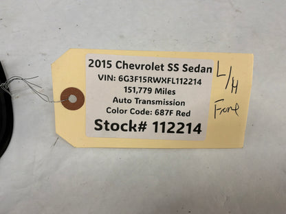 2015 Chevy SS Sedan LH Driver Front Master Power Window Mirror Switch OEM