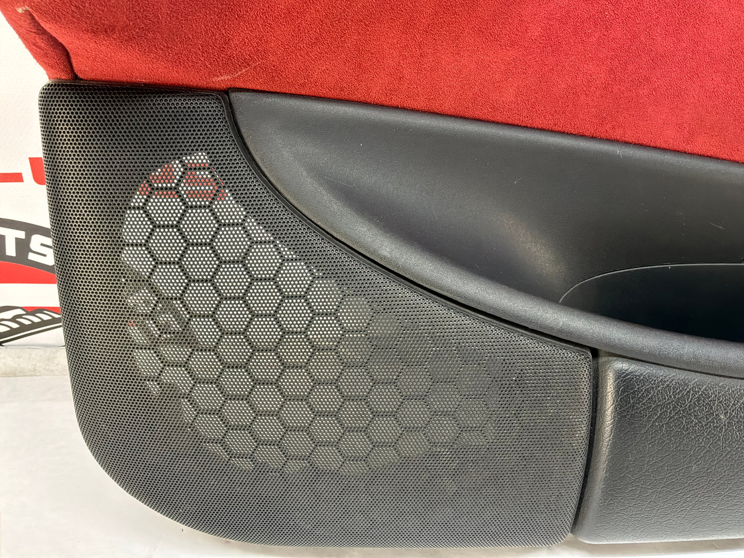 2004 Pontiac GTO RH Passenger Front Interior Door Panel Red OEM
