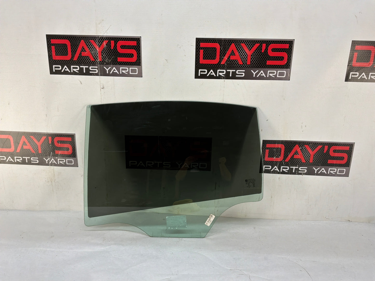 2017 Chevy SS Sedan LH Driver Rear Door Window Glass OEM