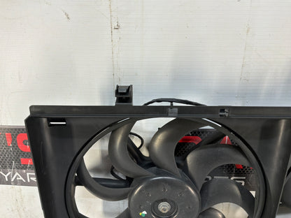 2008 Pontiac G8 GT Dual Radiator Electric Coolant Cooling Fans Assembly OEM