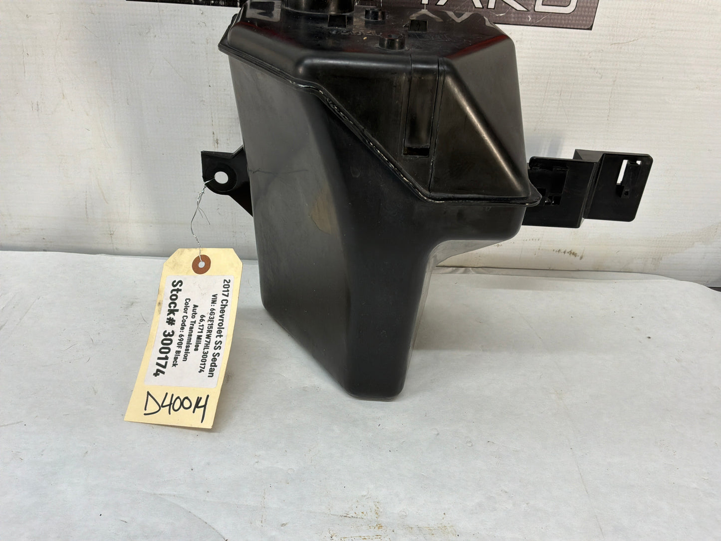 2017 Chevy SS Sedan Coolant Recovery Reservoir Overflow Tank Bottle OEM