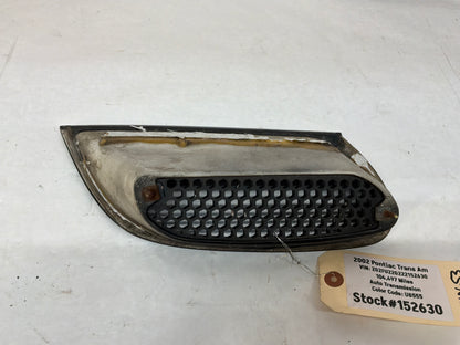 2002 Pontiac Trans Am WS LH Driver Hood Vent Scoop OEM