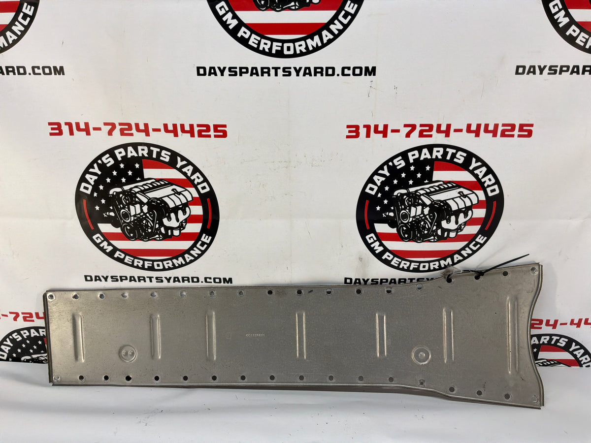2002 Chevy C5 Corvette Convertible Torque Tube Tunnel Cover Shield Reinforcement Panel OEM