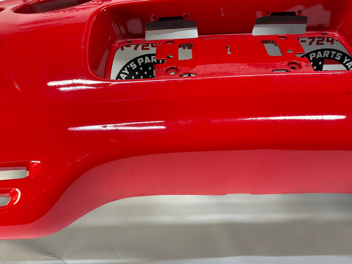 2002 Chevy C5 Corvette Convertible Rear Bumper Cover Red OEM