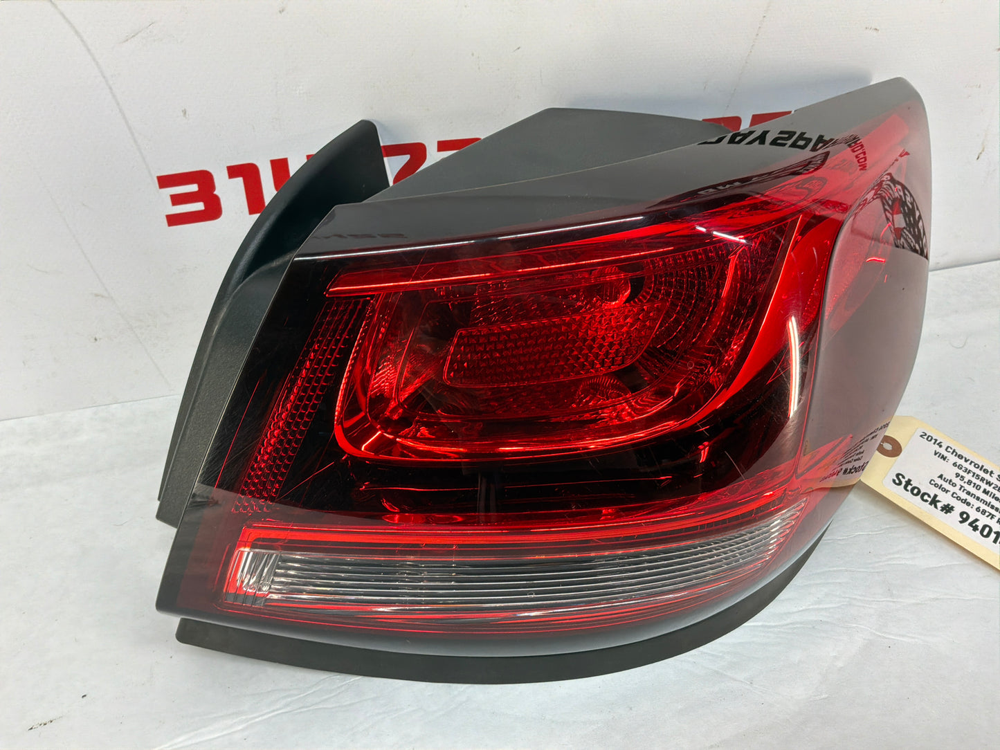 2014 Chevy SS Sedan RH Passenger Outer Tail Light Taillight Stop Lamp OEM