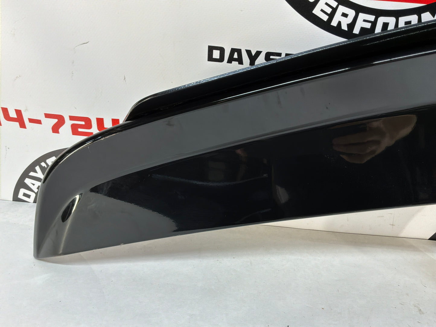 2016 Cadillac CTS-V Rear Trunk Spoiler w/ Brake Light Black OEM