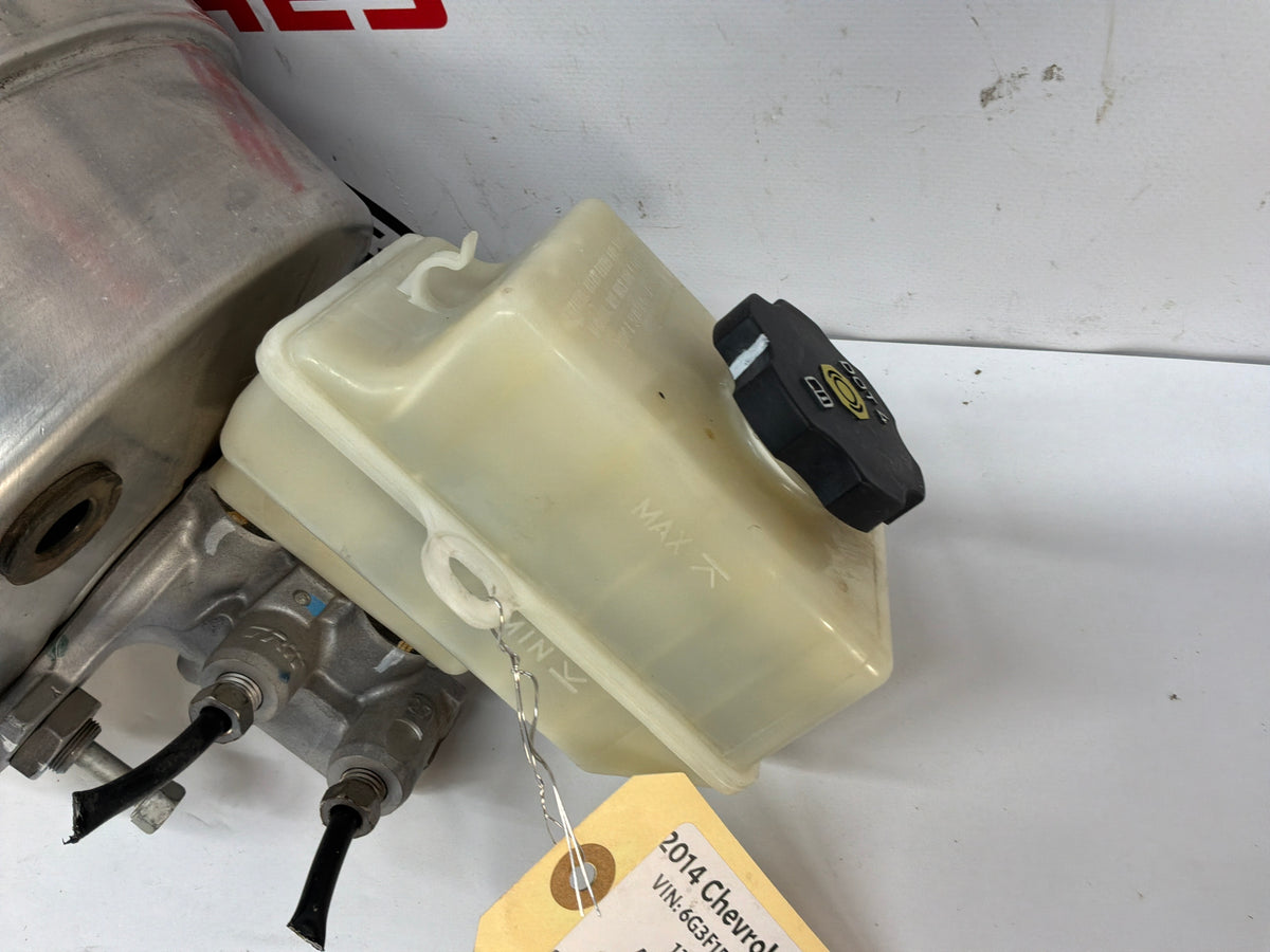 2014 Chevy SS Sedan Brake Booster Master Cylinder and Reservoir OEM