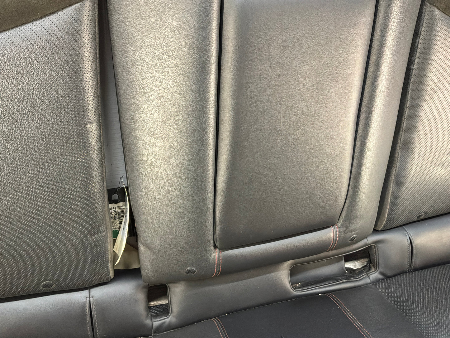2015 Chevrolet SS Sedan Front and Rear Black Leather Seats OEM