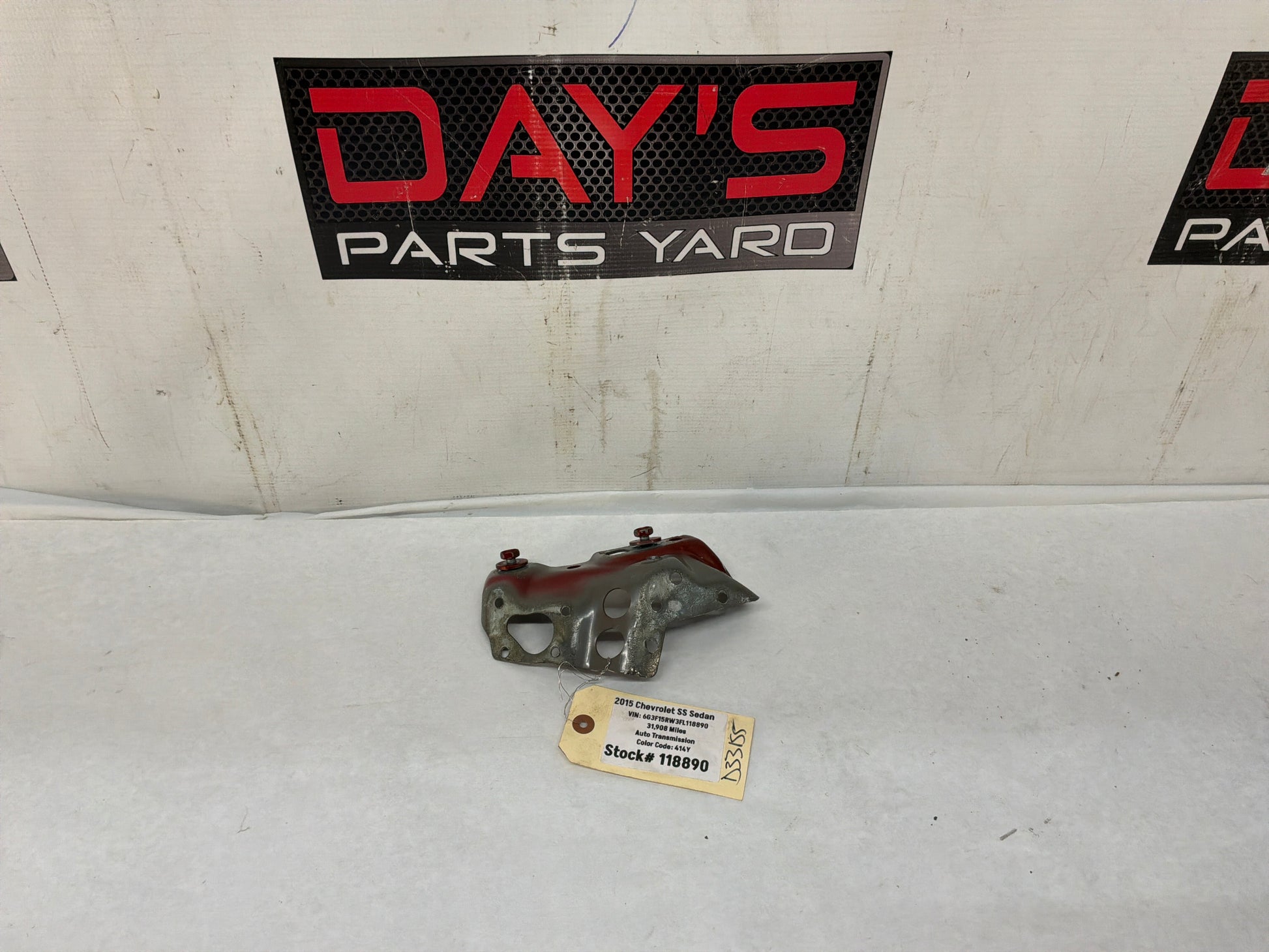Weld hood bracket - Day's Parts Yard