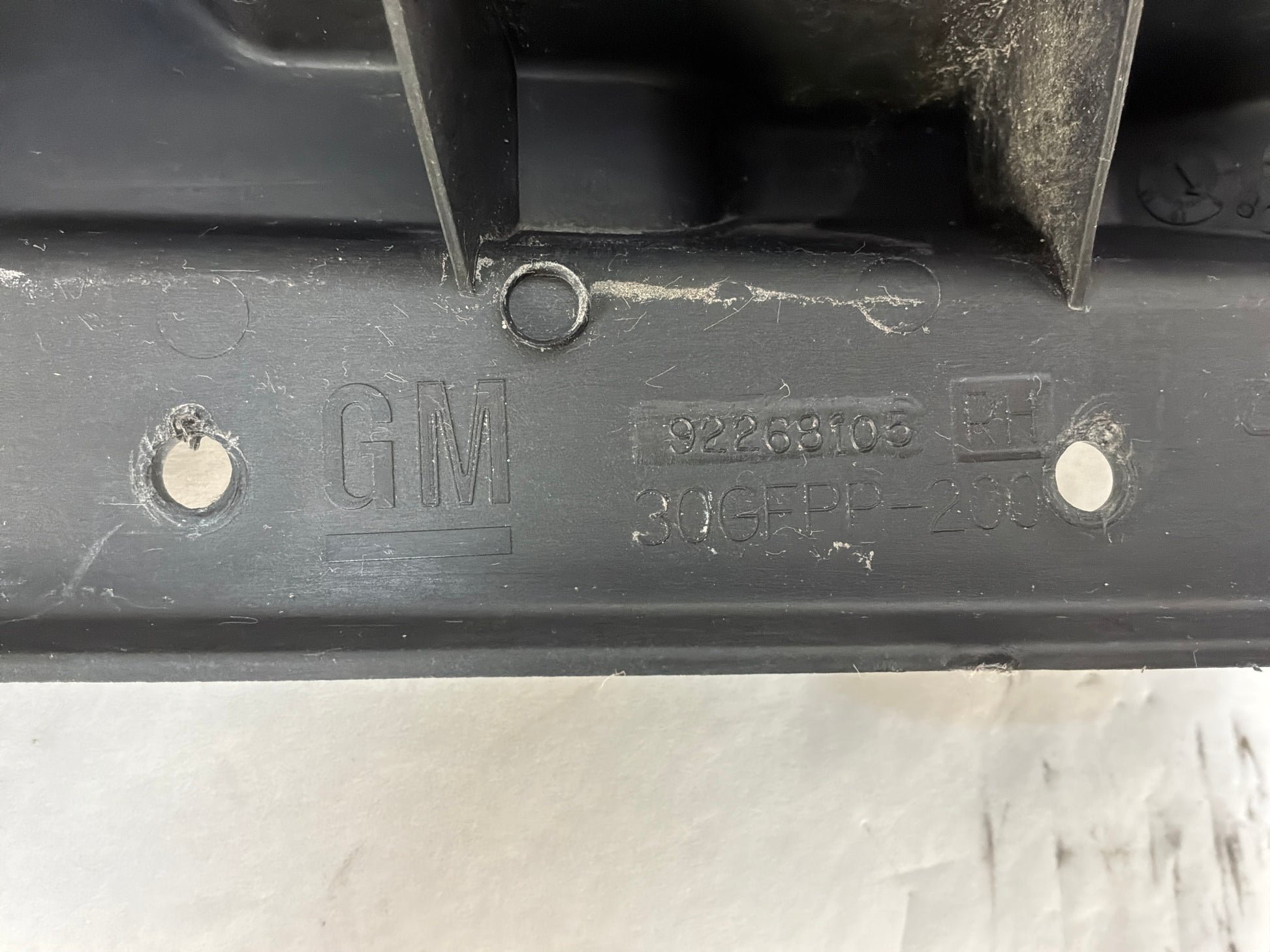Bumper brackets - Day's Parts Yard