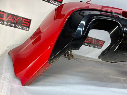 2015 Chevy SS Sedan Complete Rear Bumper Cover Panel Red OEM