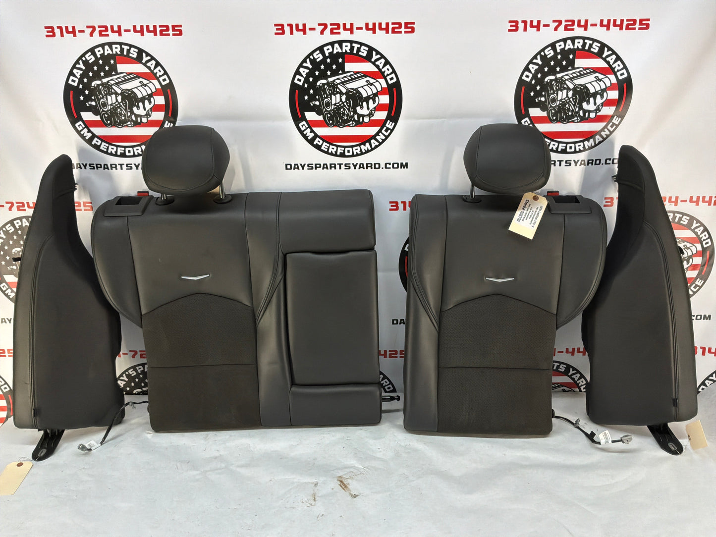 2016 Cadillac CTS-V Seats Recaro Leather Suede Seats Front & Rear OEM
