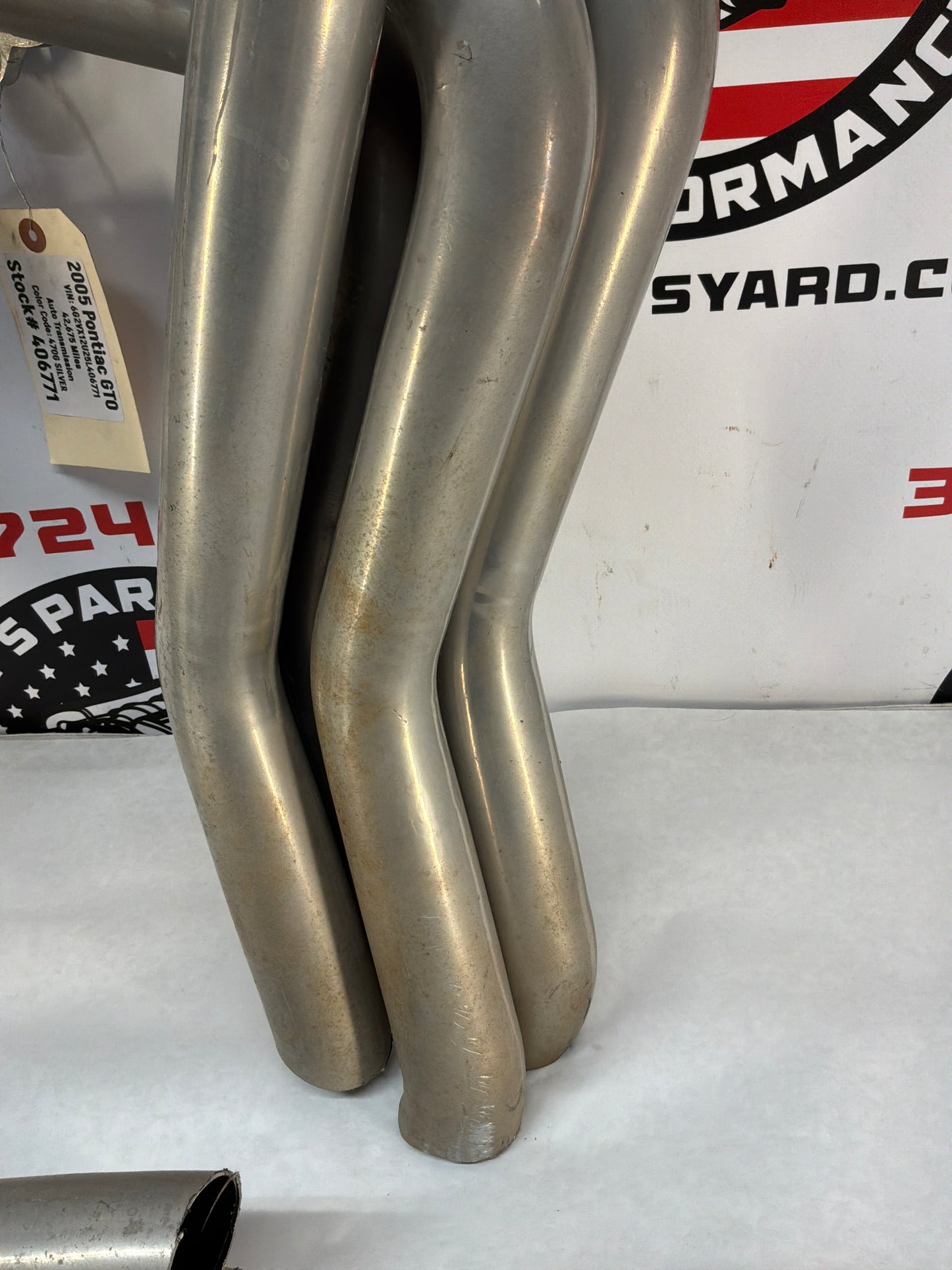 2005 Pontiac GTO Kooks Long Tube Exhaust Headers DAMAGED