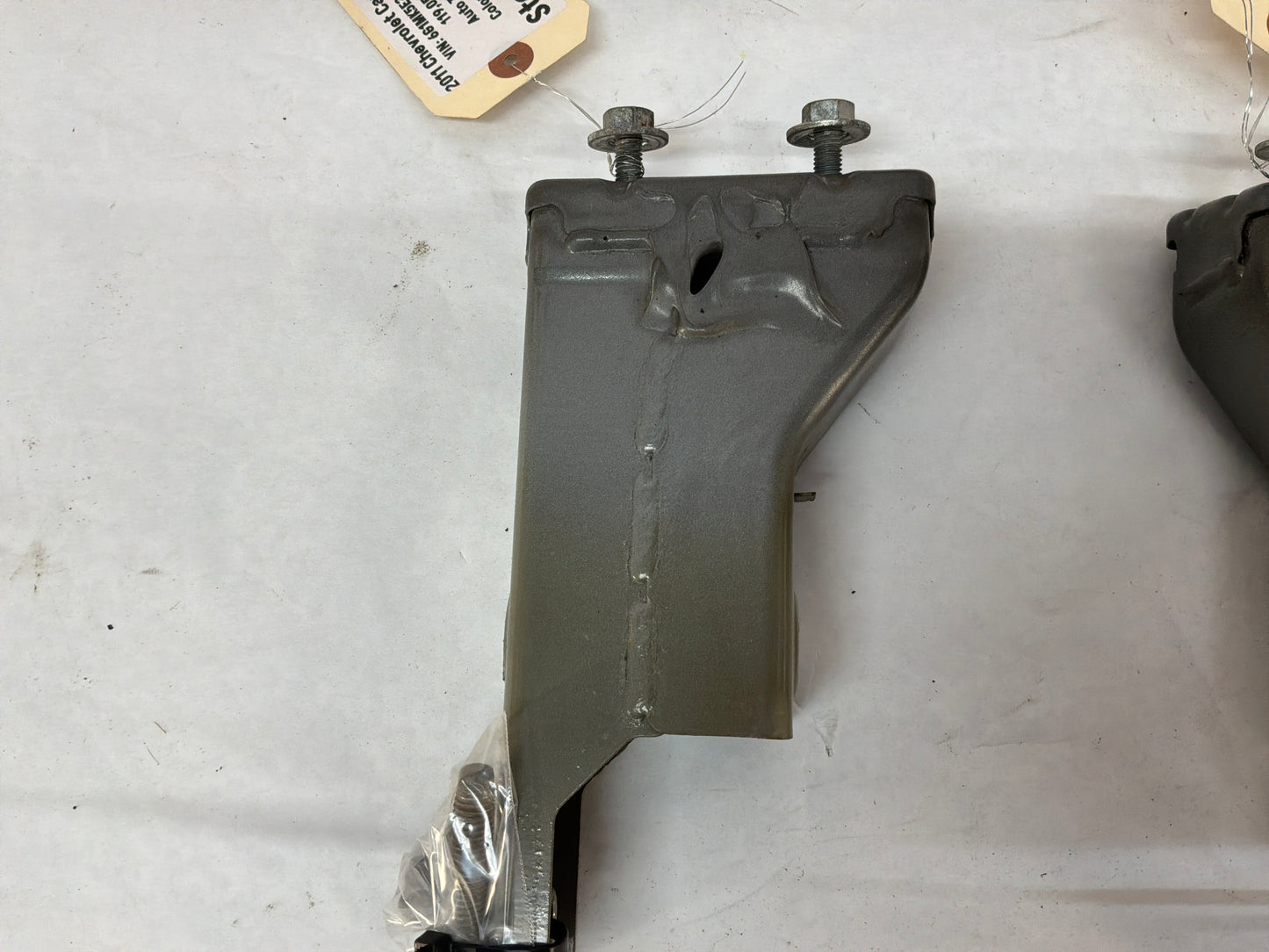 2011 Chevy Caprice PPV Rear Impact Bar Mounting Brackets Sleeves OEM