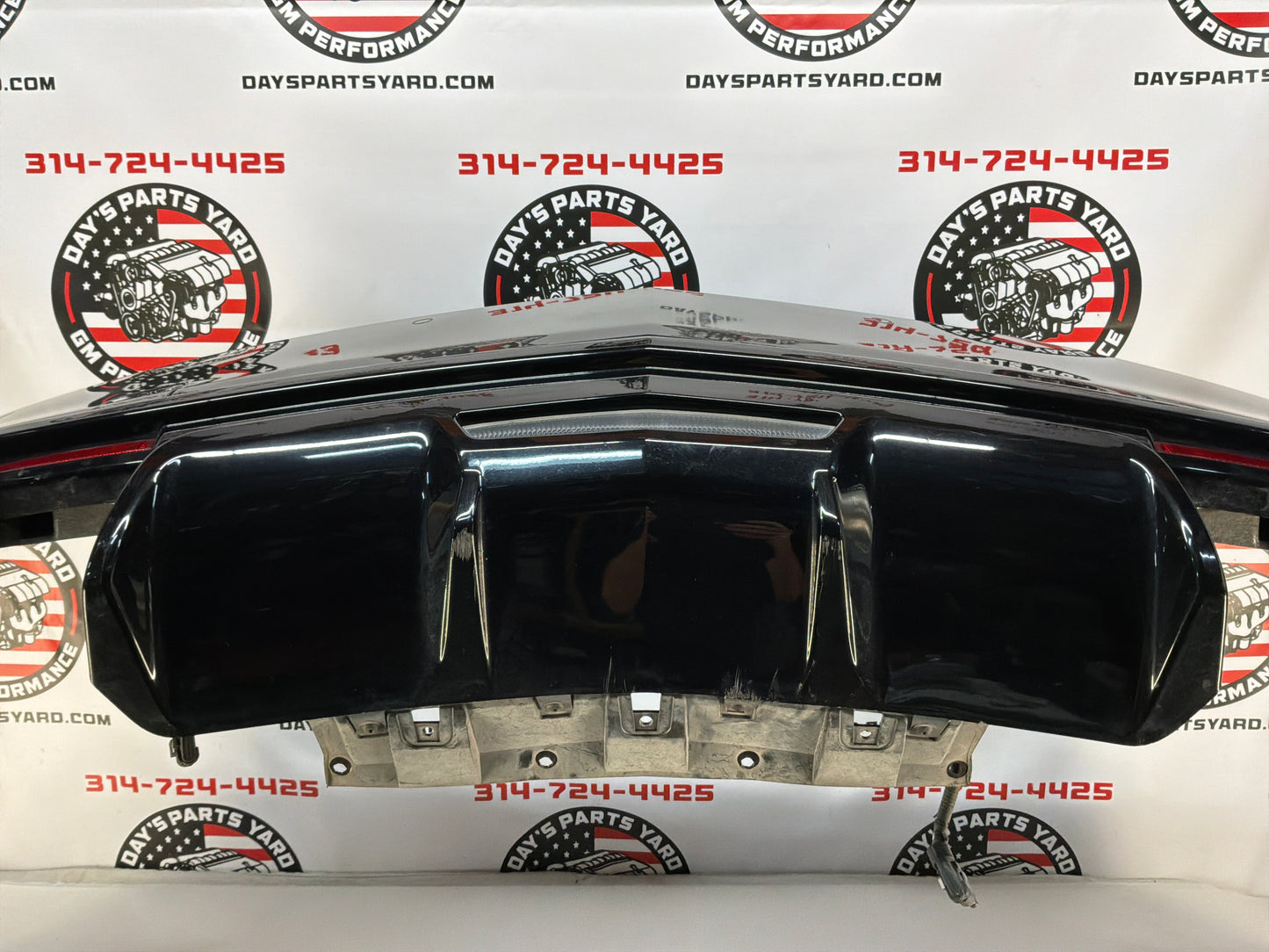 2016 Cadillac CTS-V Complete Rear Bumper Black OEM