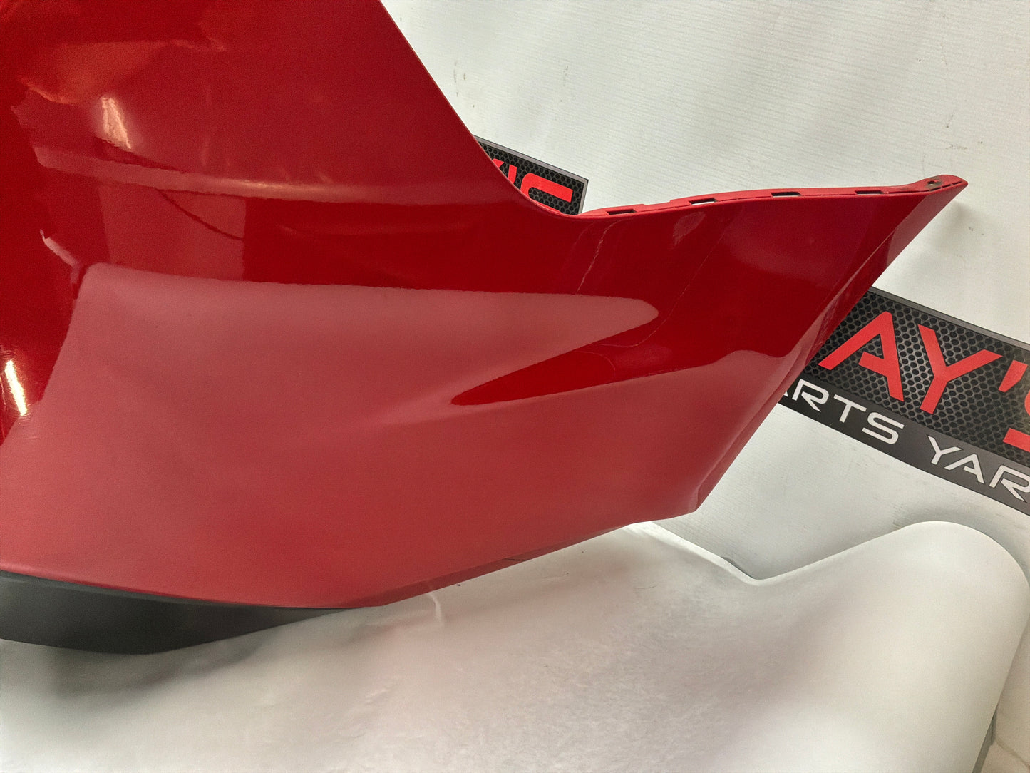 2015 Chevy SS Sedan Complete Rear Bumper Cover Panel Red OEM