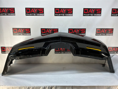 2011 Cadillac CTS-V Coupe Complete Rear Bumper Black OEM