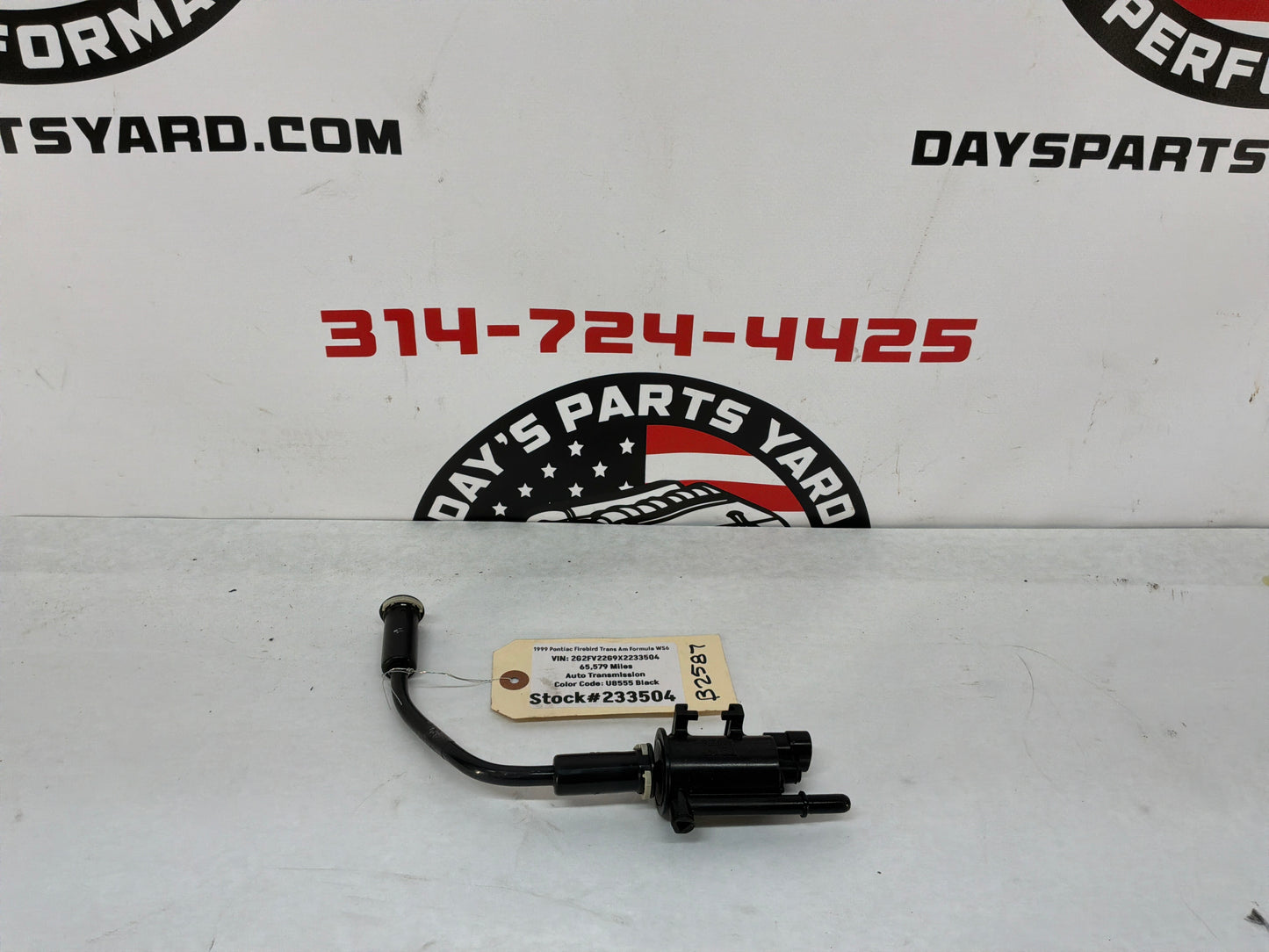 1999 Pontiac Firebird Trans Am Formula WS6 Evap Purge Solenoid Valve Hose Tube  OEM