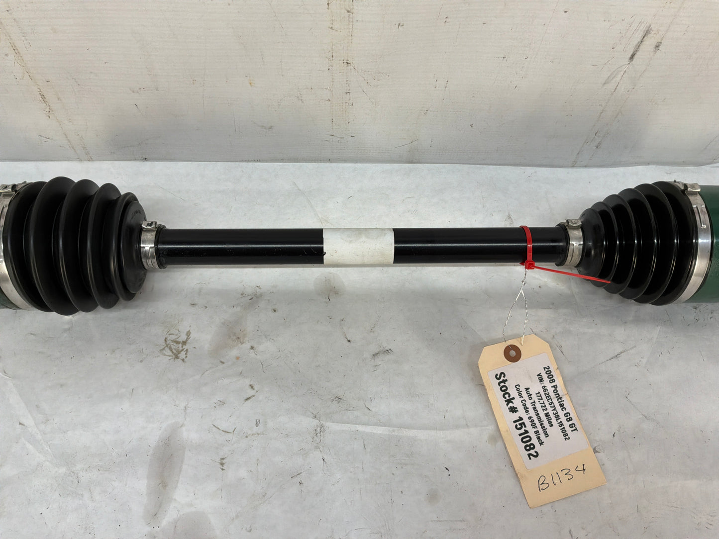 2008 Pontiac G8 RH Passenger Rear CV Axle Half Shaft OEM