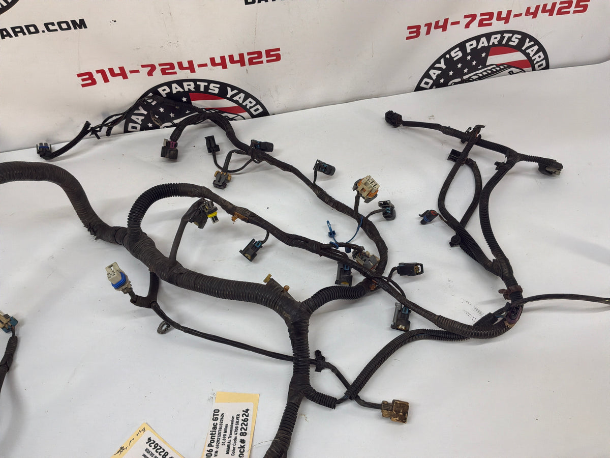 2006 Pontiac GTO Engine Motor Auto Transmission Wire Wiring Harness OEM