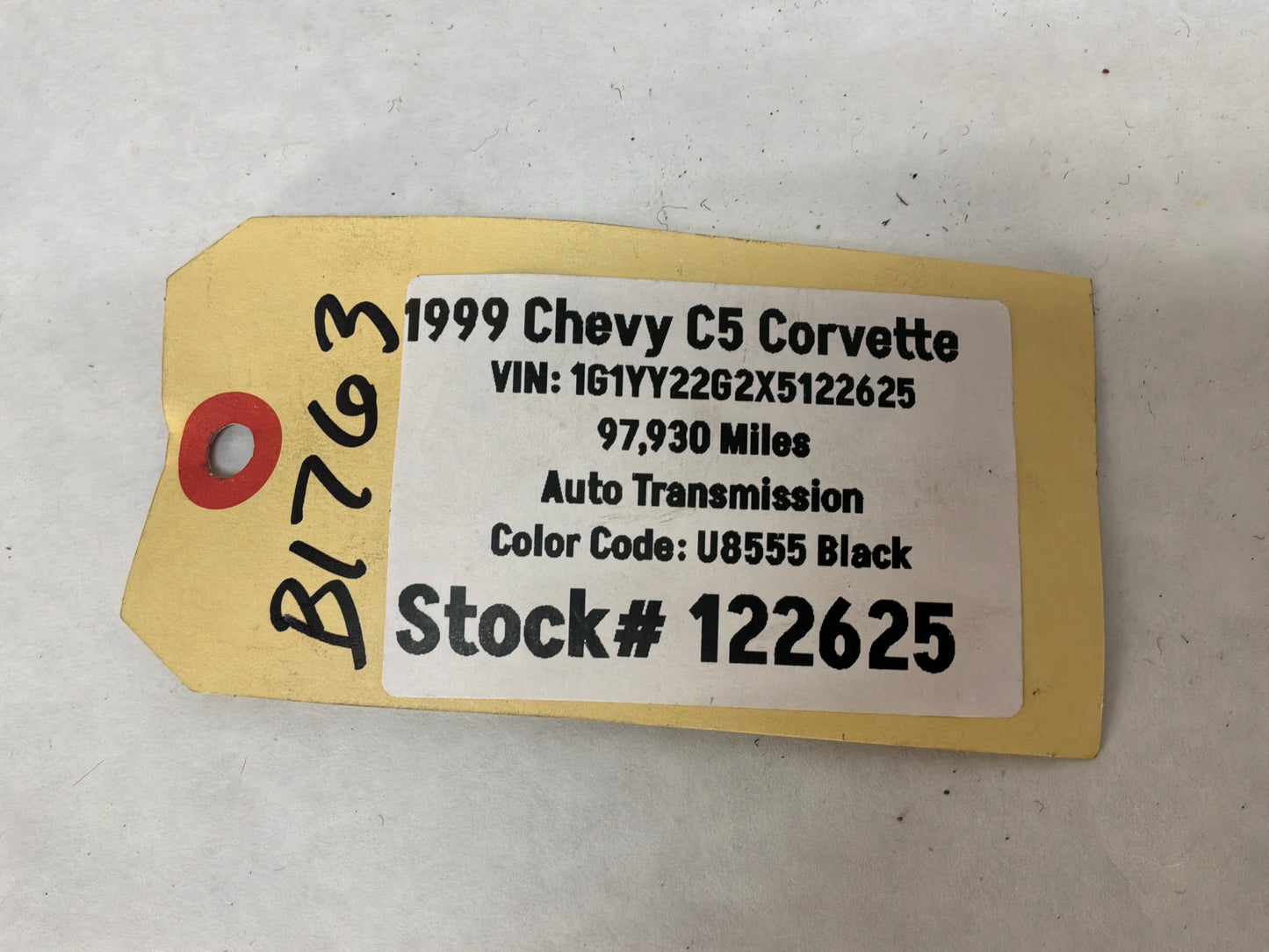 1999 Chevy C5 Corvette Rear Bumper Tail Light Lamp Wire Wiring Harness OEM