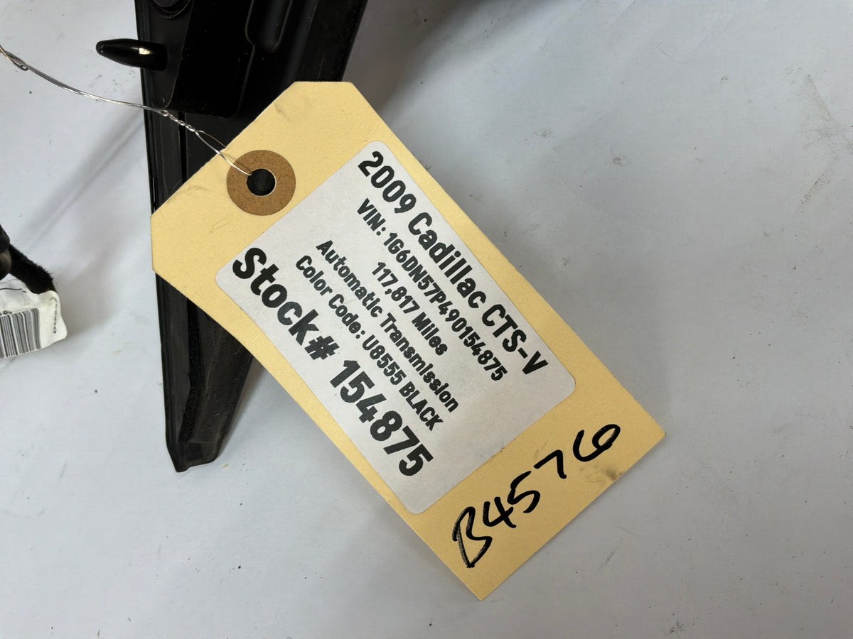 2009 Cadillac CTS-V RH Passenger Exterior Outside Mirror Black OEM
