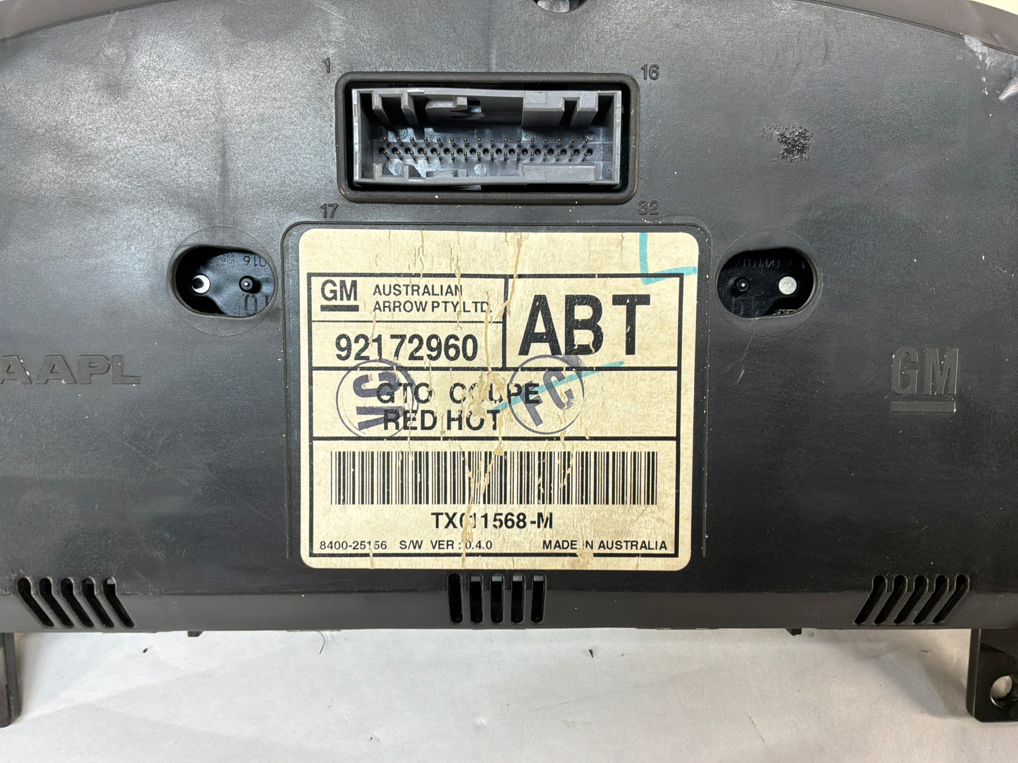 2006 Pontiac GTO Red Instrument Gauge Cluster Speedometer Red OEM 42K