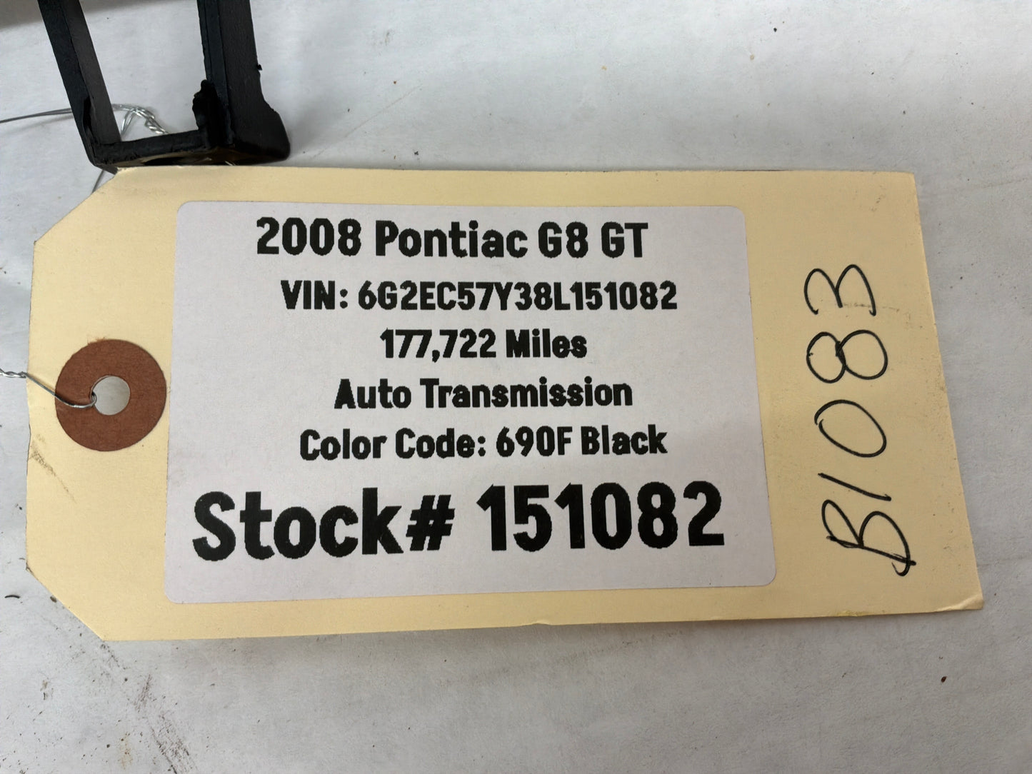 2008 Pontiac G8 GT Speedometer Gauge Cluster Bezel Trim Panel Plate OEM