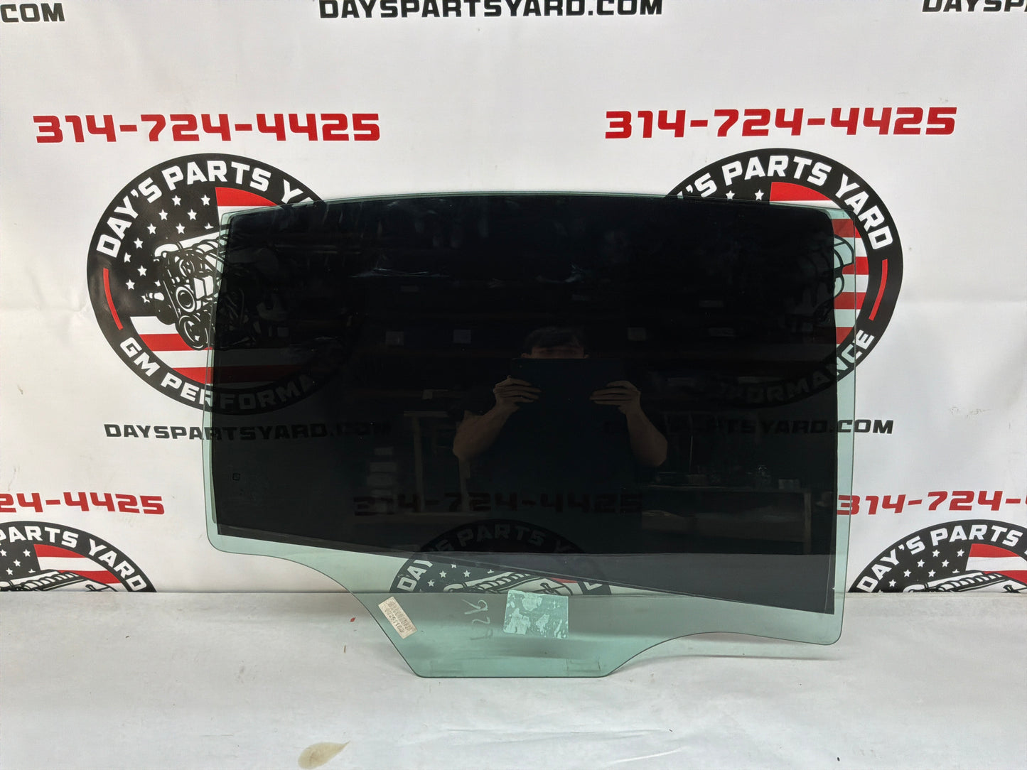 2017 Chevy SS Sedan RH Passenger Rear Door Window Glass OEM