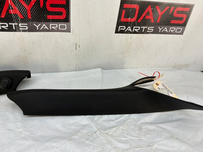 2005 Chevy C6 Corvette RH & LH Interior A Pillar Trim Panels Black OEM - Day's Parts Yard