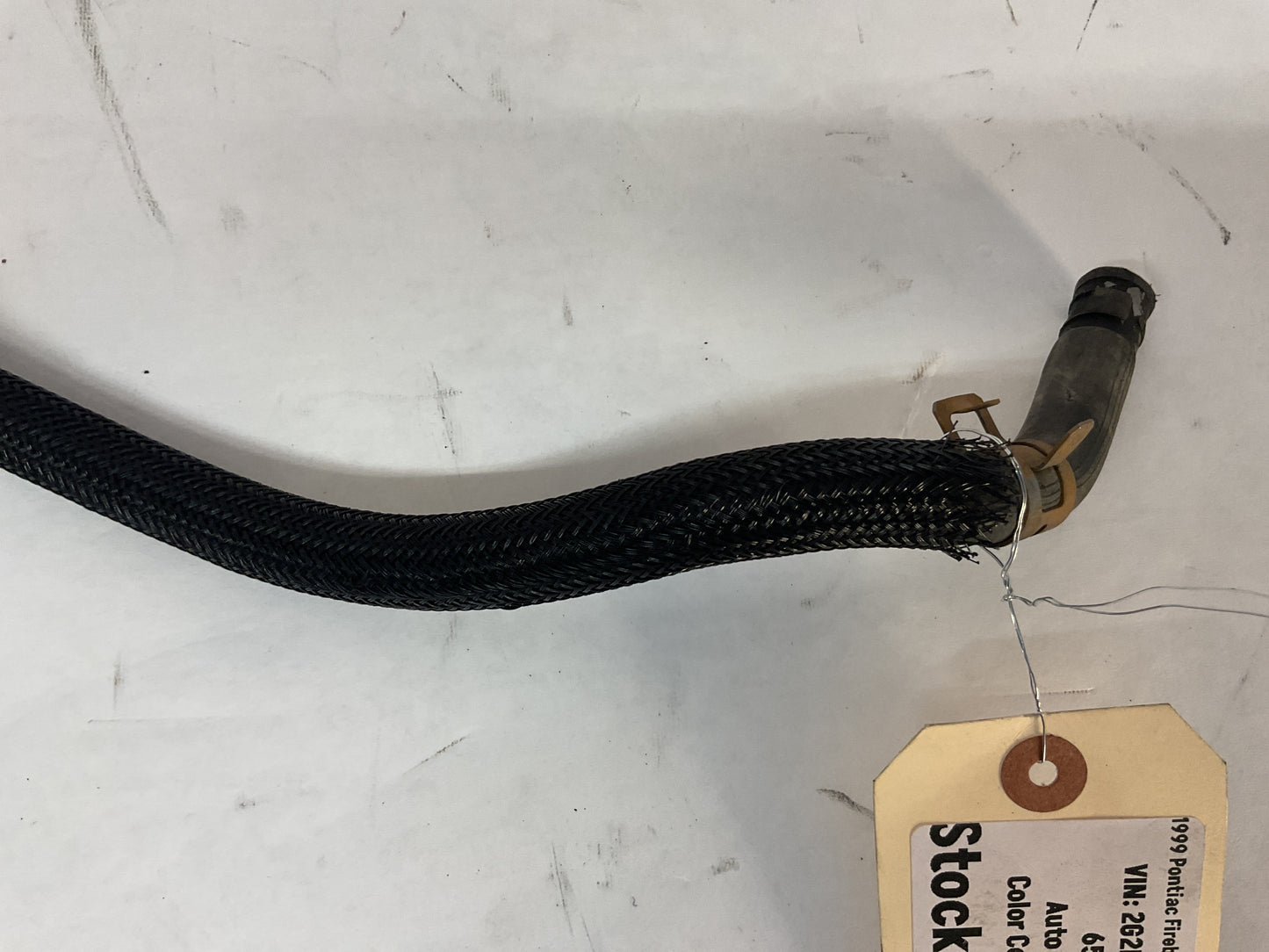 1999 Pontiac Firebird Trans Am Formula WS6 Coolant Steam Vent Tube Line Hose OEM