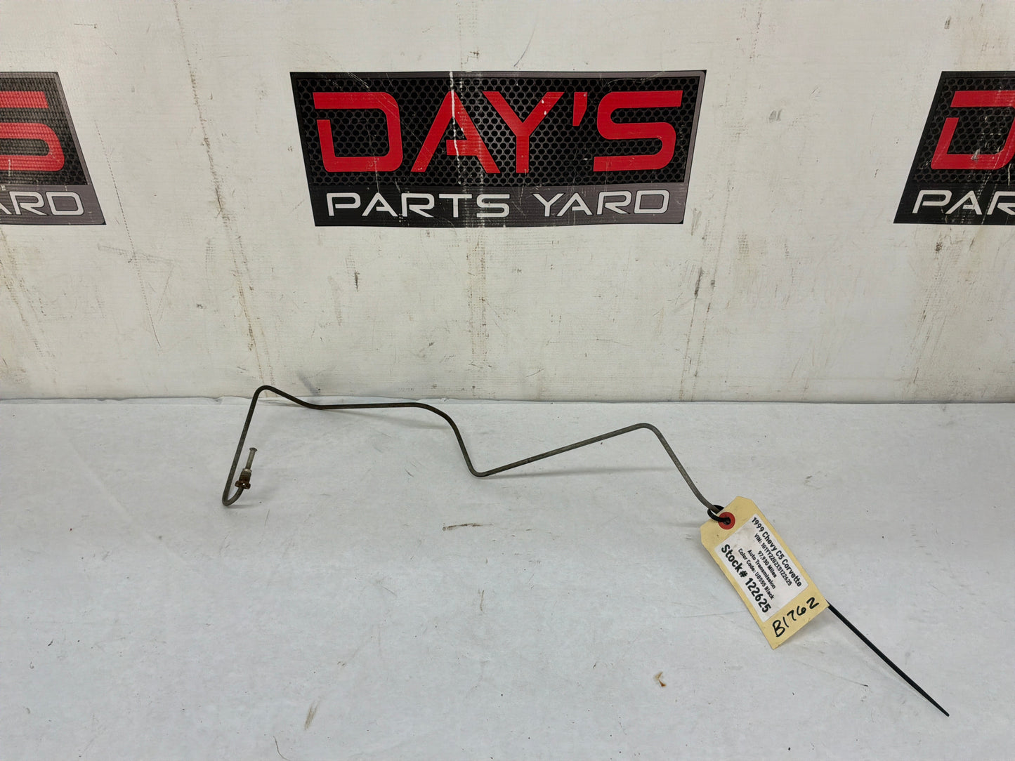 1999 Chevy C5 Corvette Rear Cradle Hard Brake Line OEM