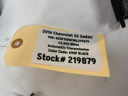 2016 Chevy SS Sedan Rearview Mirror Camera Cover Bezel Trim Molding OEM
