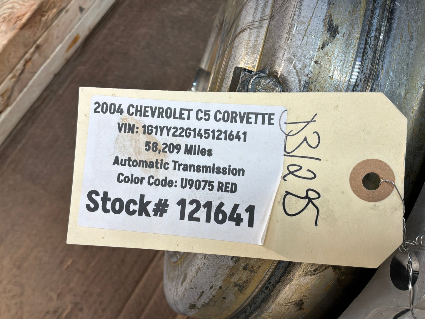 2004 Chevy C5 Corvette 4L60E Automatic Transmission DAMAGED OEM
