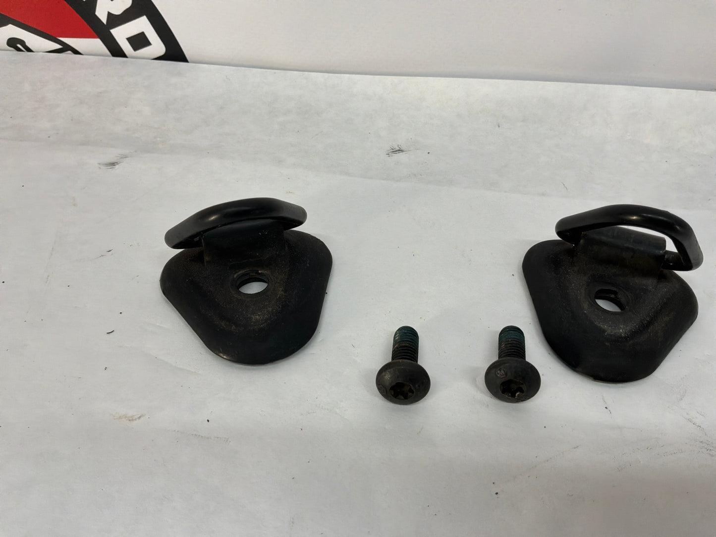 2002 Pontiac Trans Am WS6 Trunk Cargo Compartment Tie Down Hooks OEM