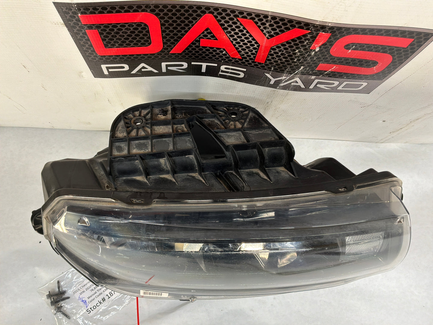 2015 Chevrolet Camaro SS 1LE RH Passenger Head Light Headlight HID OEM