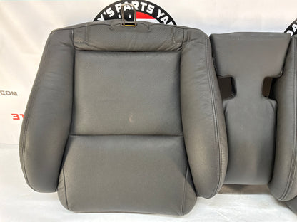 2005 Pontiac GTO Black Leather Front and Rear Seats Set OEM