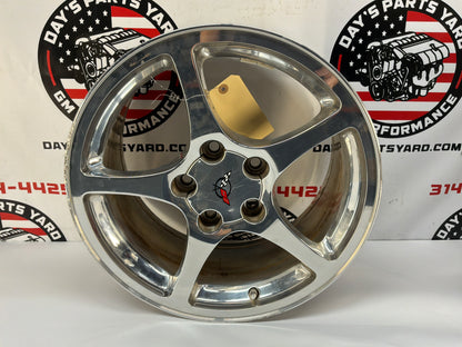 2002 Chevy C5 Corvette 17x8.5 18x9.5 Factory OEM Wheels Rims