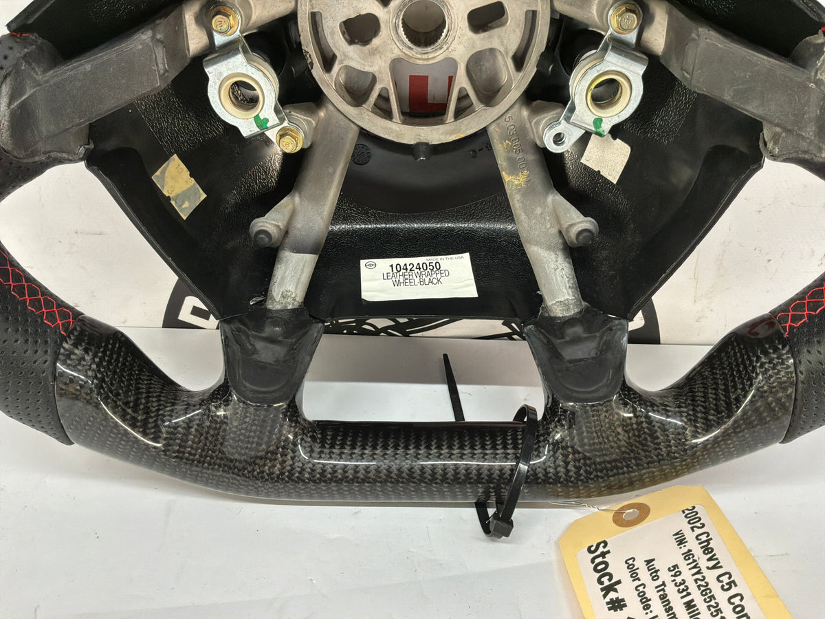 2002 Chevy C5 Corvette Steering Wheel Carbon Fiber OEM