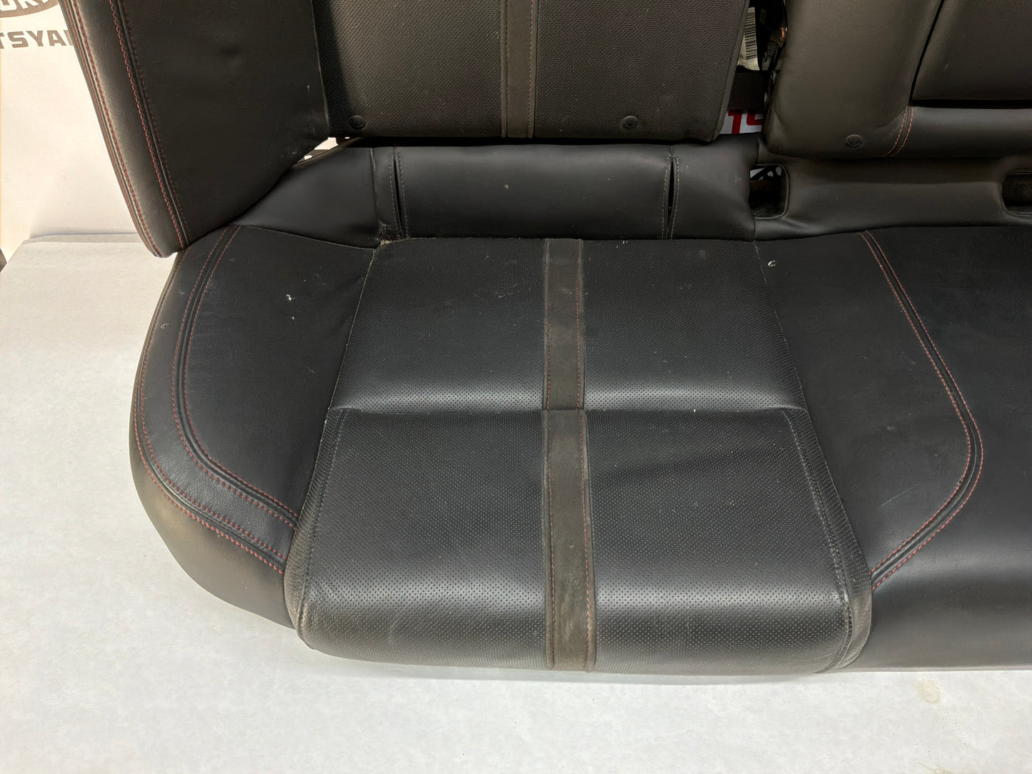 2017 Chevy SS Sedan Rear Seats Black Leather Alcantara Suede OEM