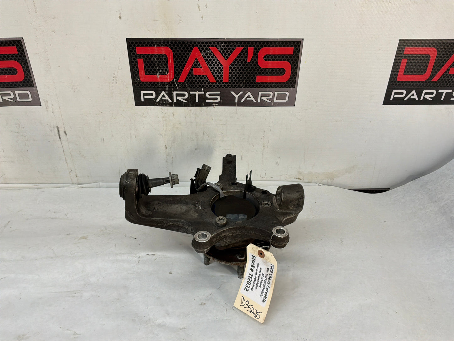 Lh front spindle - Day's Parts Yard
