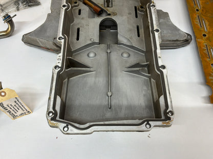 2002 Chevy C5 Corvette Convertible Aluminum Batwing Oil Pan w/ Windage Tray & Pick Up Tube OEM