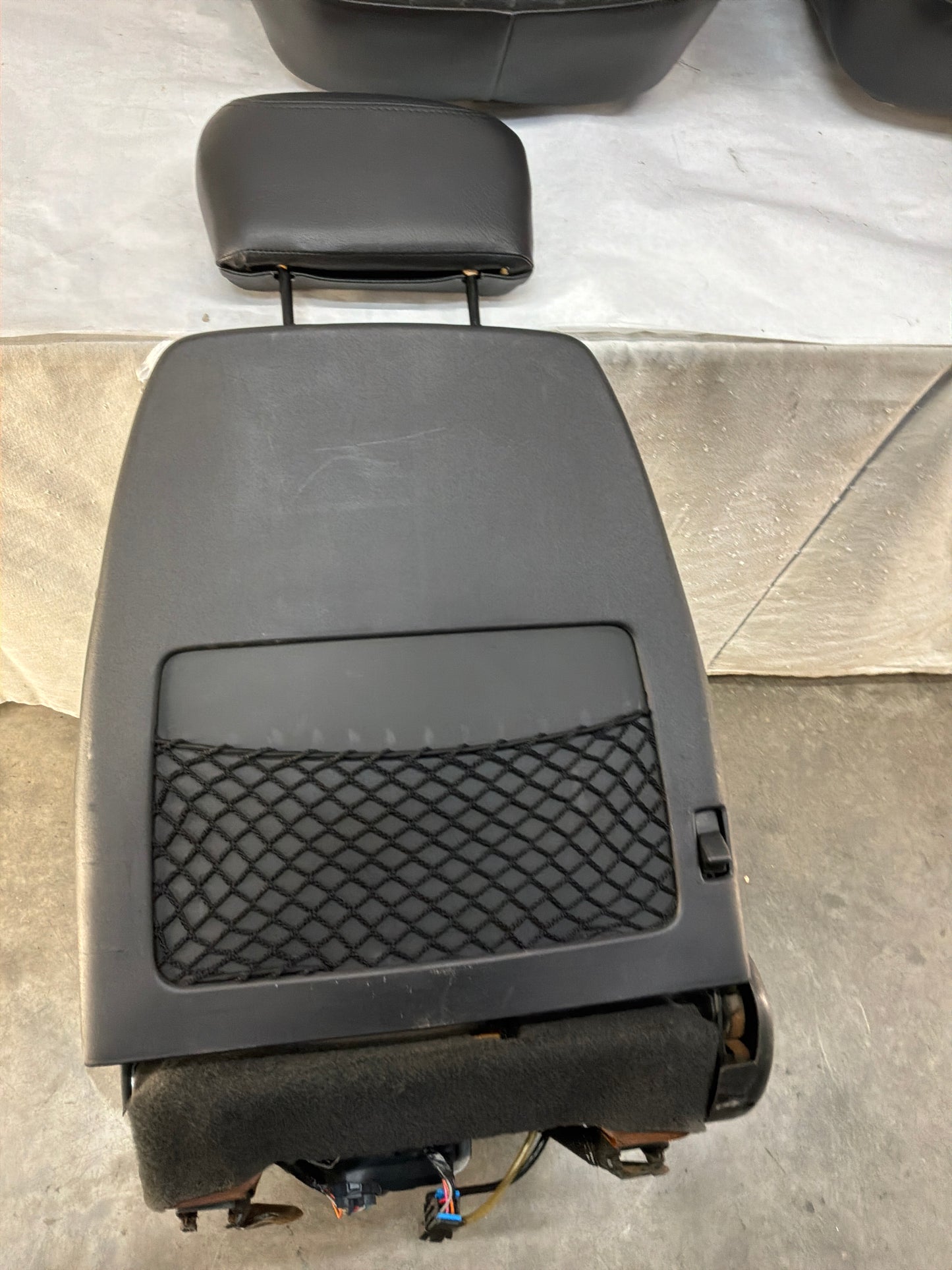 2002 Pontiac Trans Am WS6 Fronts and Rears Black Leather Seats OEM