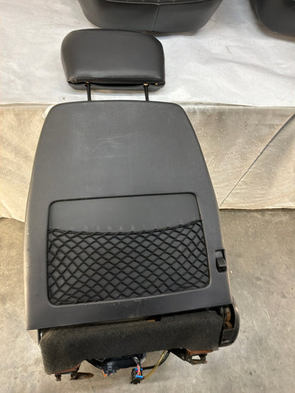 2002 Pontiac Trans Am WS6 Fronts and Rears Black Leather Seats OEM