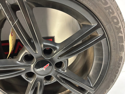 Chevy C6 Corvette Wheels and Tires 17x8.5 18x9.5 OEM