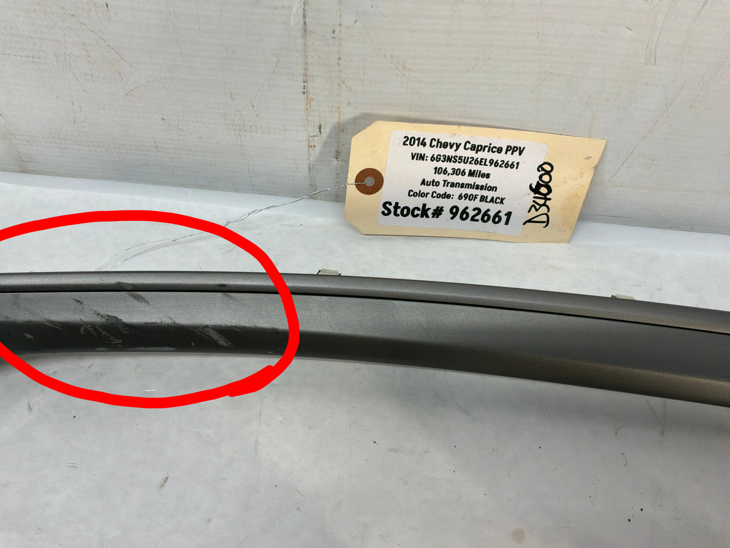 Dash trim - Day's Parts Yard