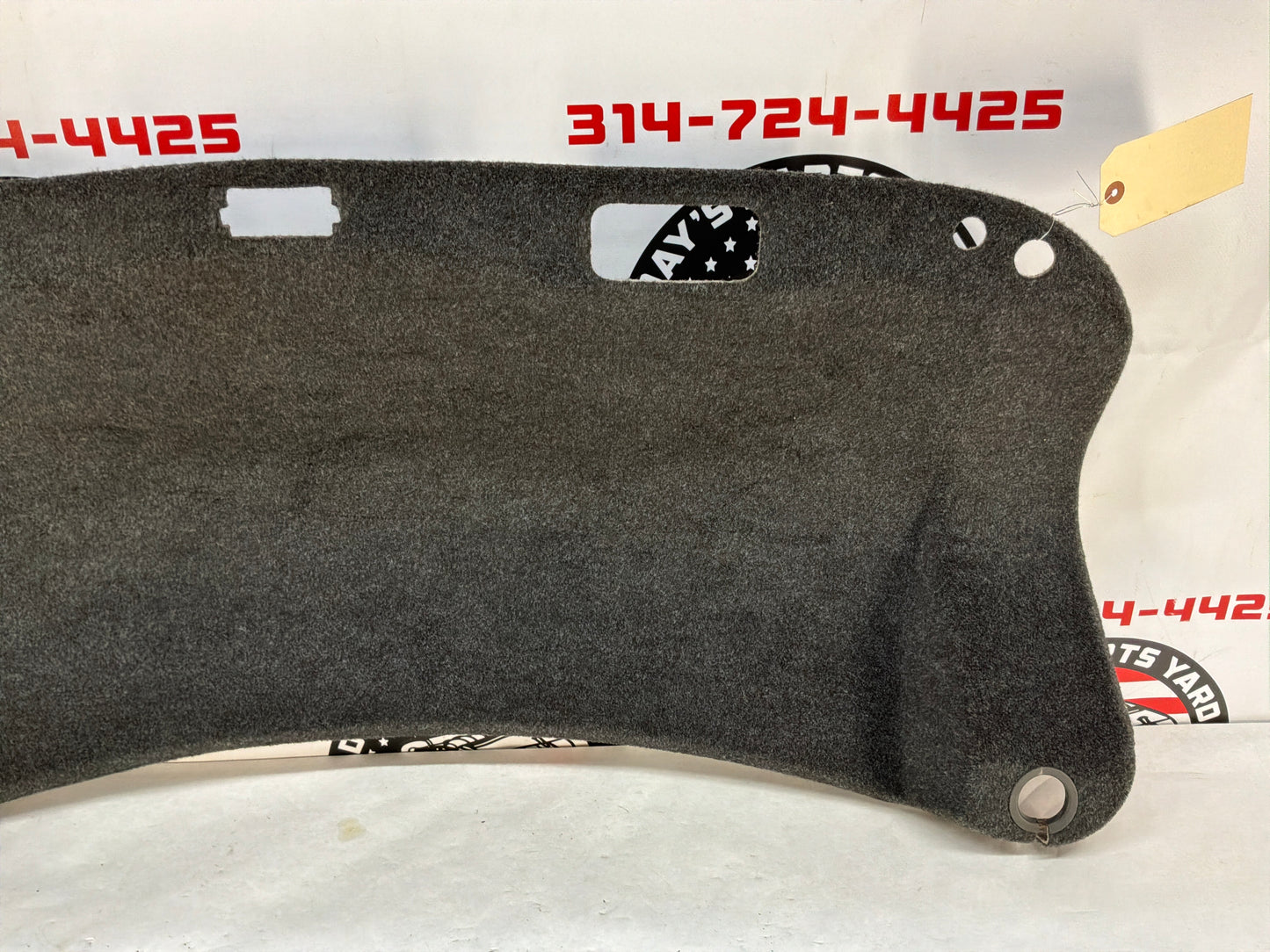 2016 Cadillac CTS-V Trunk Deck Lid Liner Carpet Felt OEM