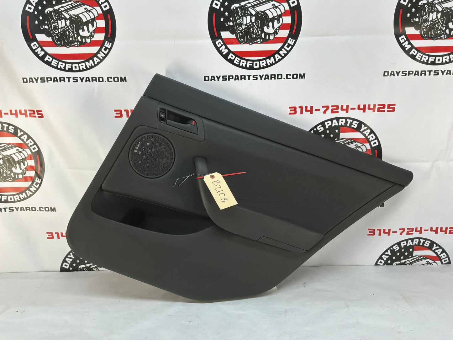 2011 Chevy Caprice PPV RH Passenger Rear Interior Door Panel OEM