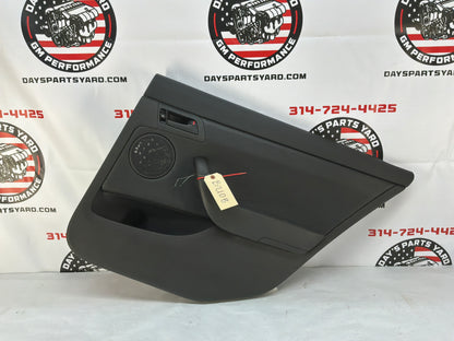 2011 Chevy Caprice PPV RH Passenger Rear Interior Door Panel OEM
