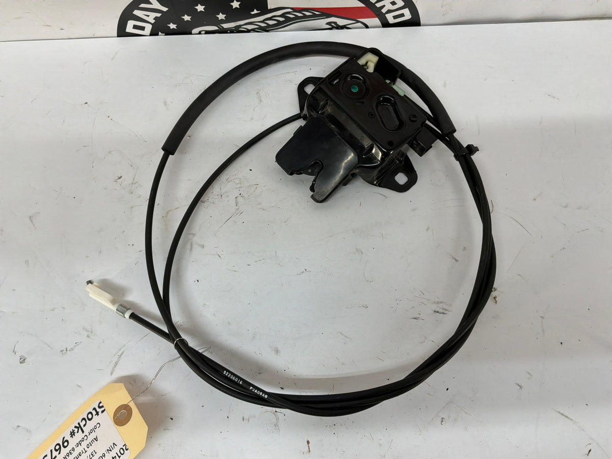 2014 Chevy SS Sedan Trunk Deck Lid Latch Actuator w/ Cable OEM